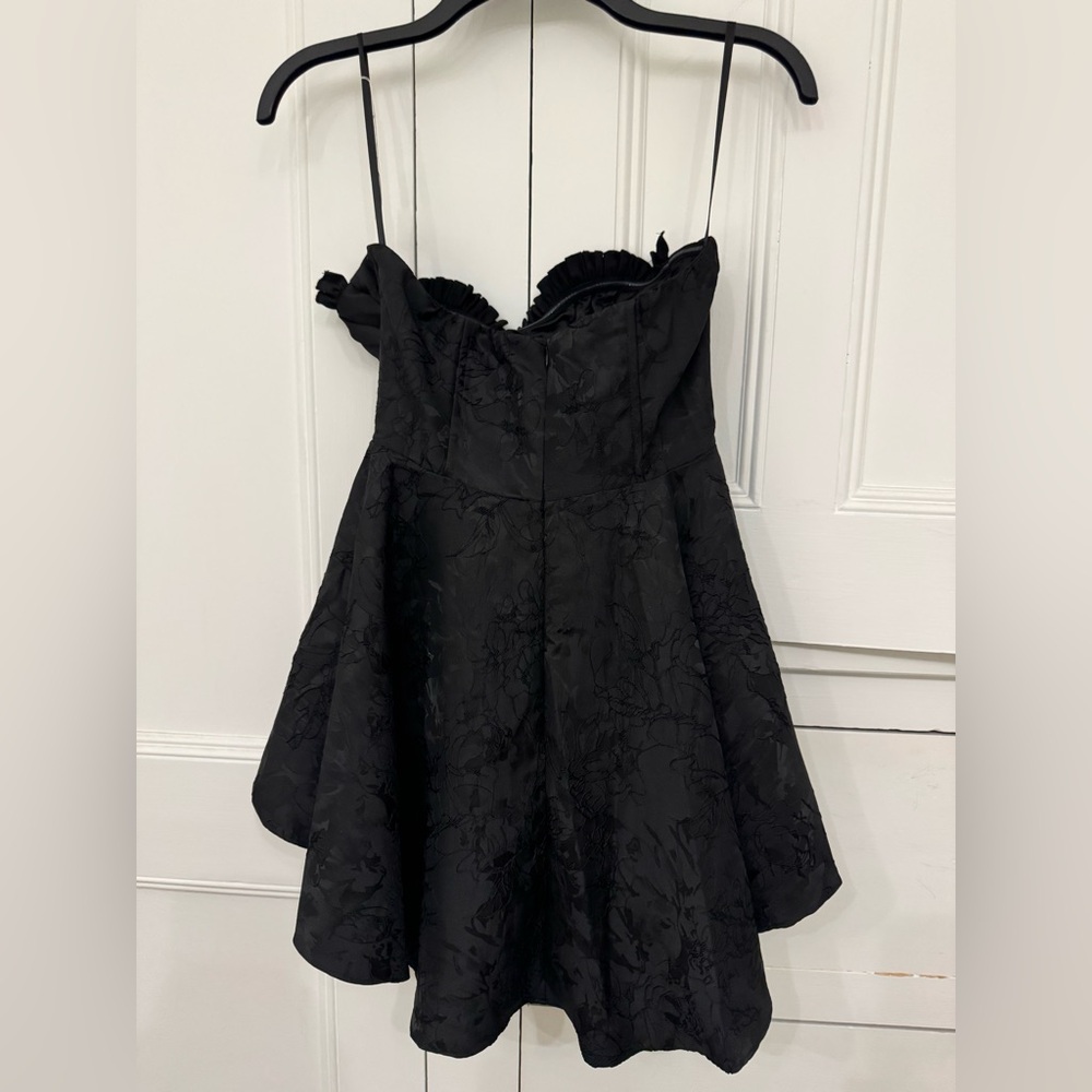 VINTAGE MINI BLACK DRESS SZ S/M